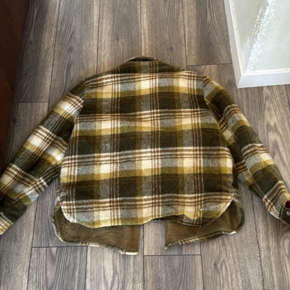 Towncraft Vintage super warm flannel plaid lined Pennys Jacket / Coat size Large - Picture 10 of 15